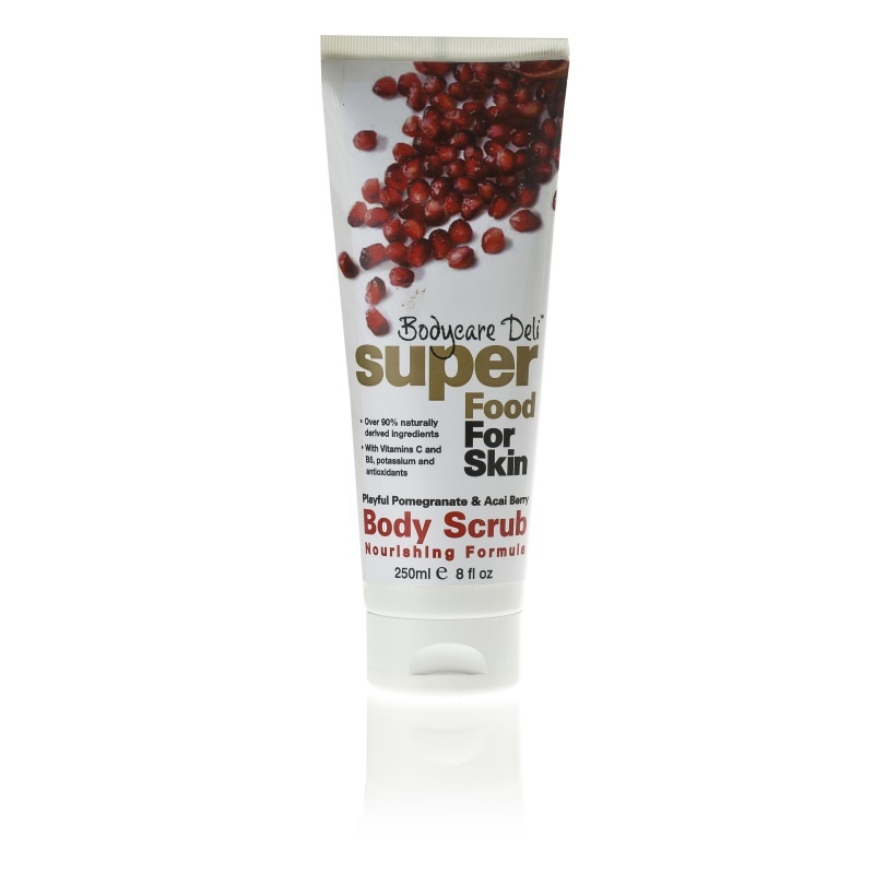 Lichaamscrub pomegranate & acai berry Top Merken Winkel